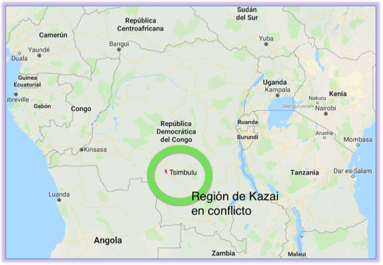 El conflicto de Kasai, en el corazón del Congo