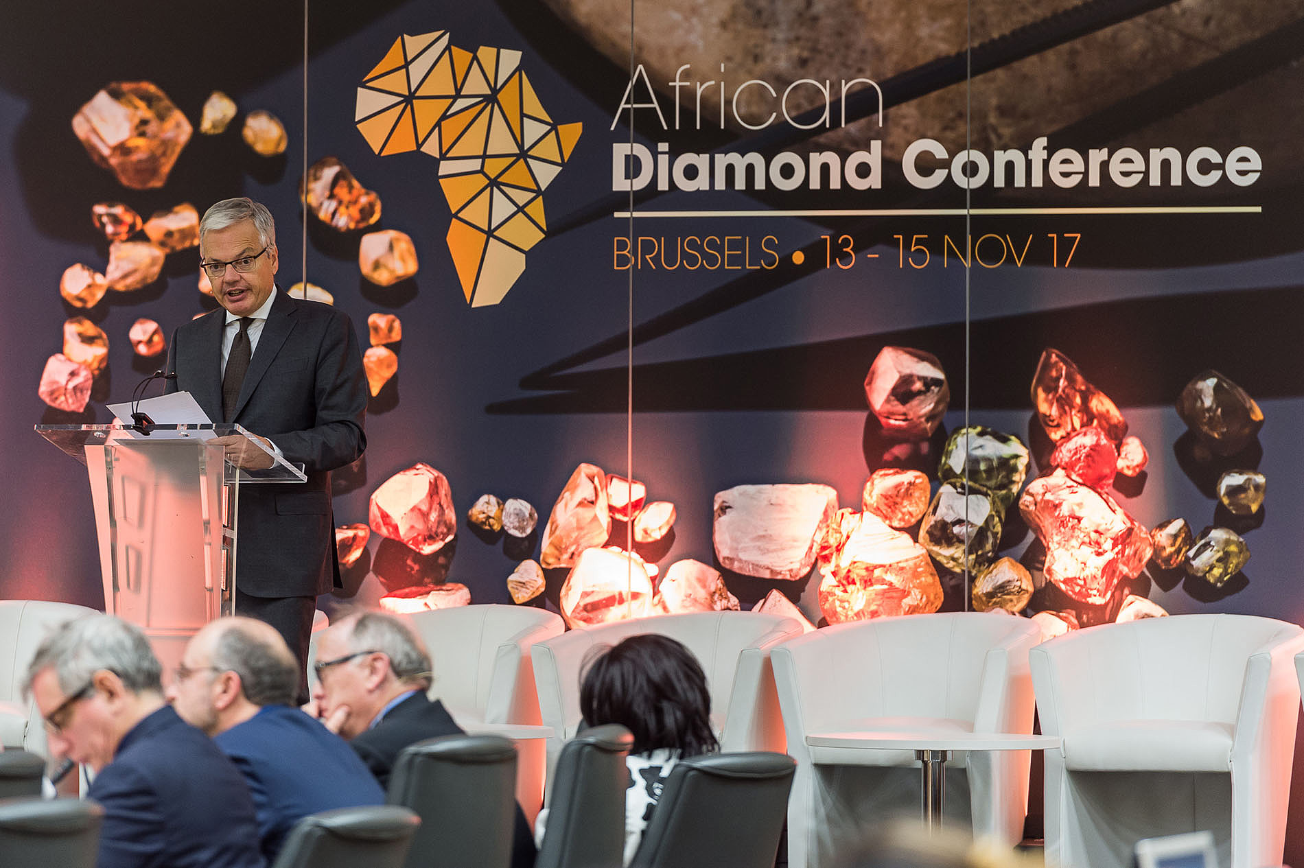 The 2017 African Diamond Conference organized by the Antwerp Diamond World Centre [ADWC]