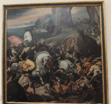 La batalla de Clavijo, de Orazio Borgianni