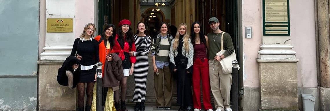 Los alumnos de 3º de Diseño de la Mención en Moda viven una estancia académica en París