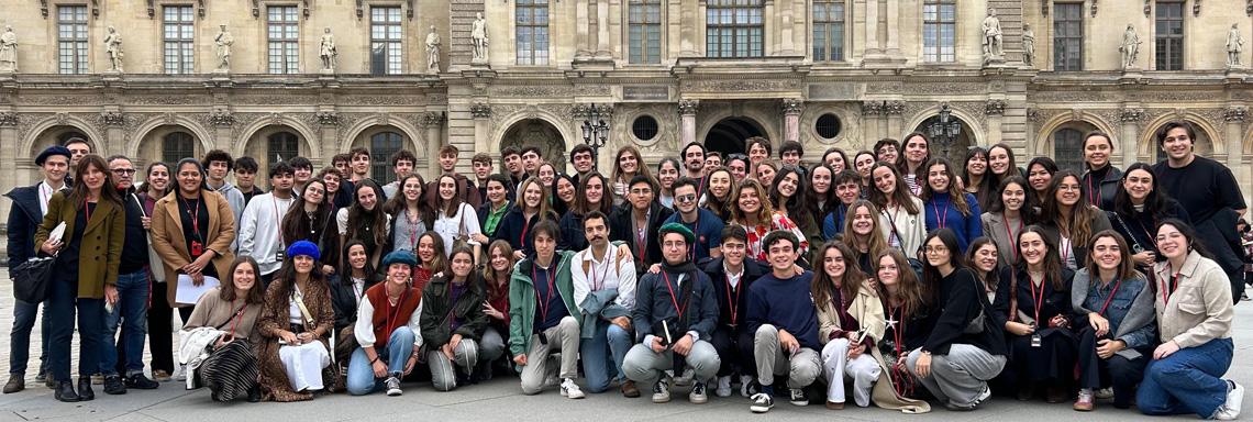 Los estudiantes de 3º del Grado en Arquitectura realizan su estancia académica en París