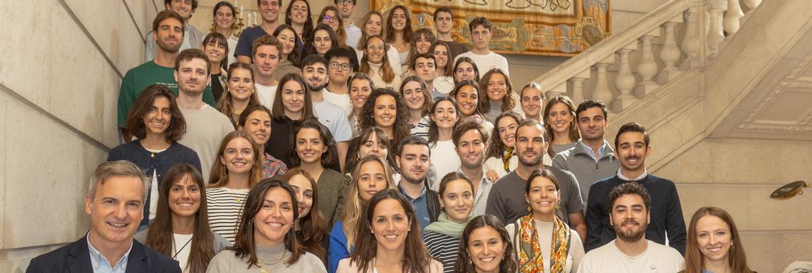 Los estudiantes de los másteres de la Escuela de Arquitectura de la sede de Madrid visitan el Campus de Pamplona